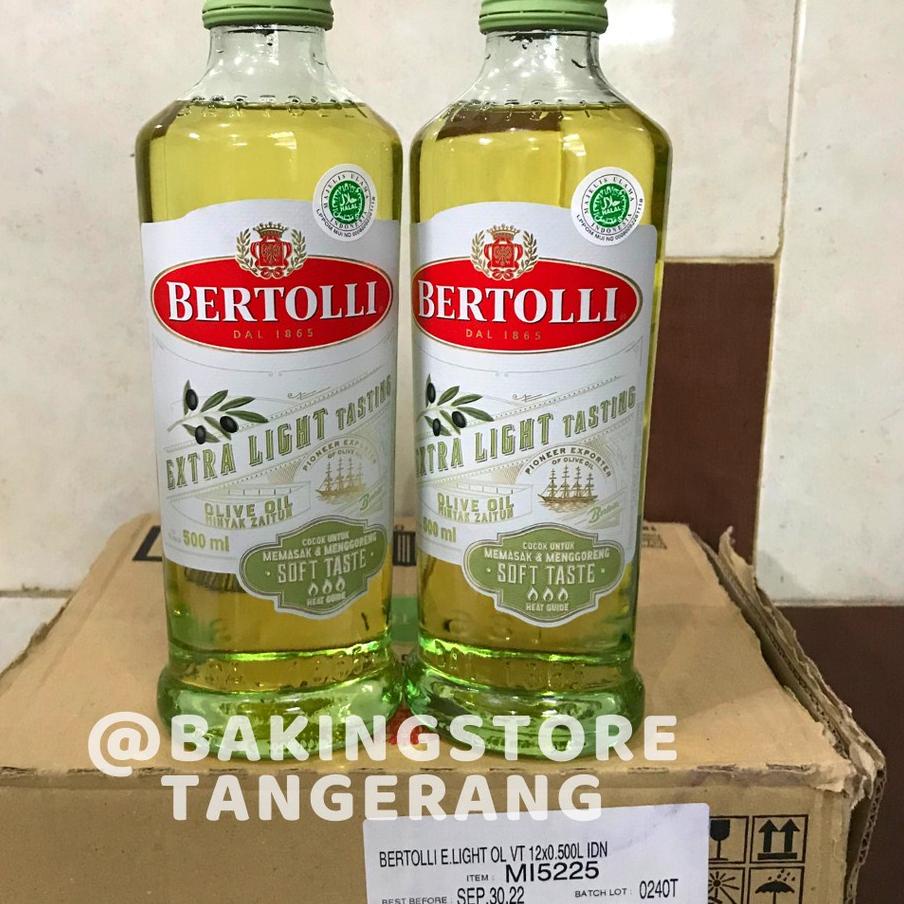 

♟ Bertolli Extra Light Olive Oil Minyak Zaitun 500 ml ♠
