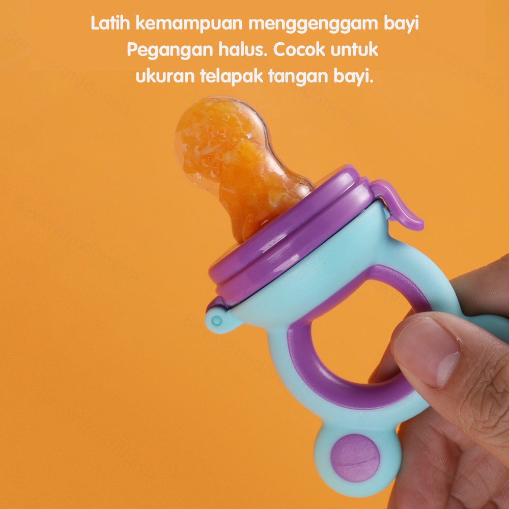 Diskon 7.7 Empeng Dot Buah Bayi GG-05 Empeng Rattle Gigitan Bayi Silikon Karet Empeng Dot Buah Anak Bayi Baby Fruit Feeder Rattle Teether Kompeng Pacifier Gigitan Bayi