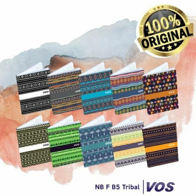 

Terlaris Buku Tulis Boxy Vos B5 Tribal Isi 10
