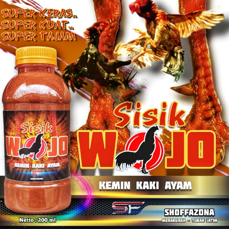 Kemin Kaki Ayam Aduan Bangkok Thailand Mengeraskan Kaki Ayam SISIK WOJO Getah Gambir