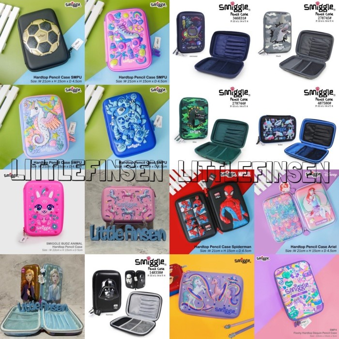 

Terlaris Smiggle Pencil Case/Pencil Case 3 D