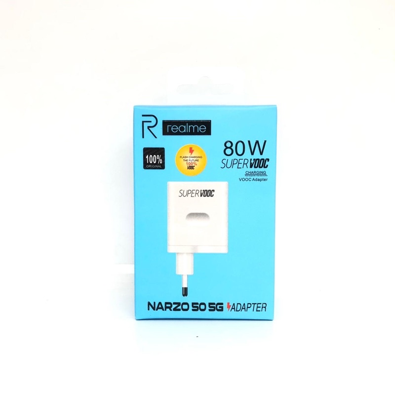 Adapter Charger Realme Narzo 50 5G Reno 80W Kepala Charger Casan Realme 80w by smoll