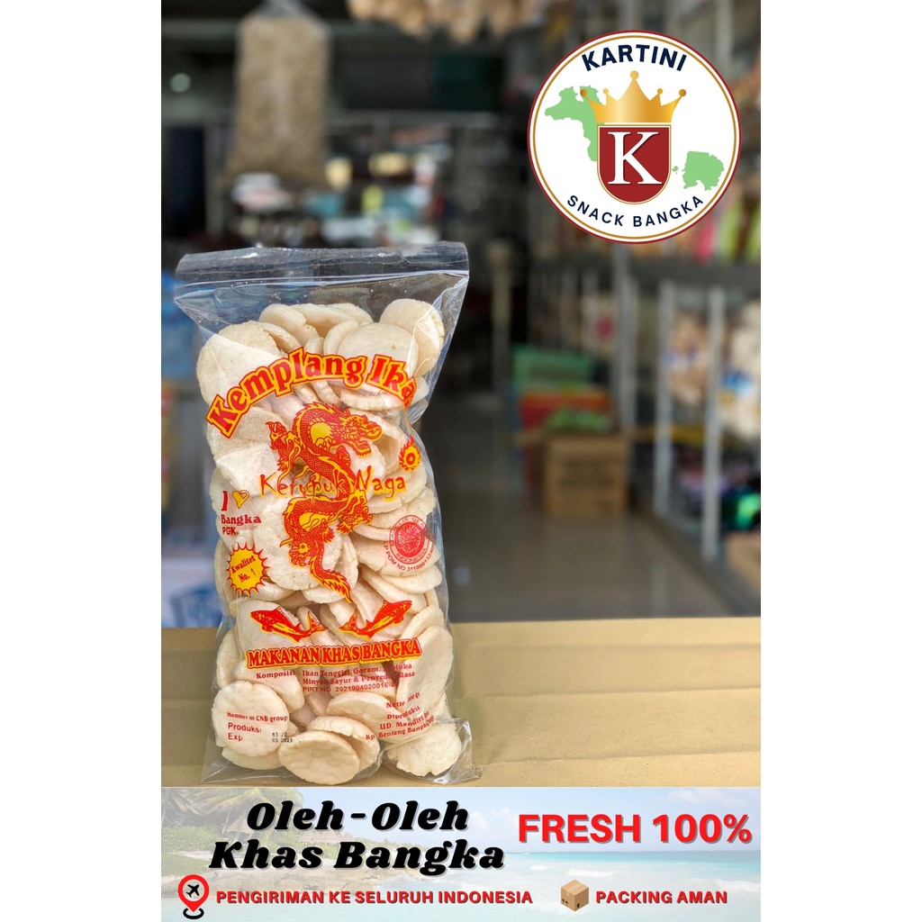 

Kemplang Goreng Ikan Cap Naga Khas Bangka