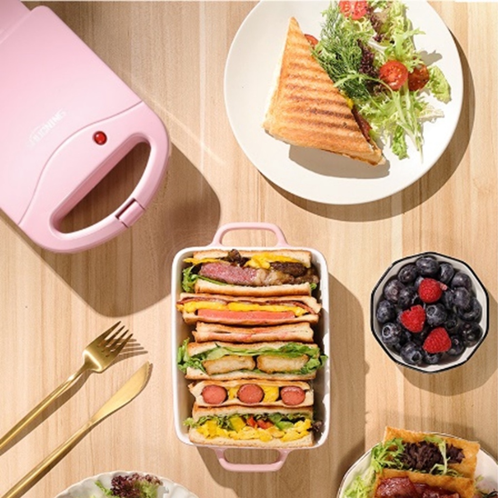 Electric Toaster Sandwich Waffle Pemanggang Roti Telur Sandwich Maker