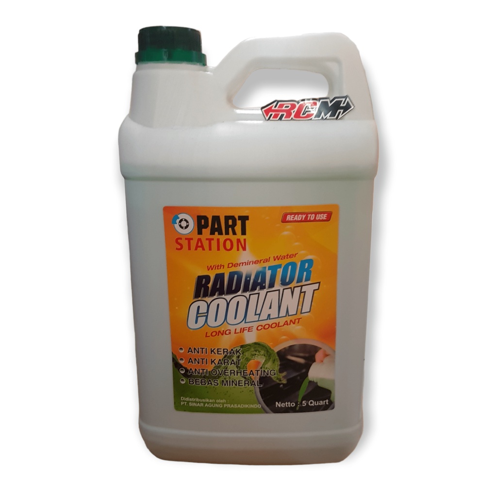 SHELL COOLANT LONGLIFE LONG LIFE PLUS ANTIFREEZE P-OAT 30-70 KEMASAN 4L 5L 4 5 LITER GREEN HIJAU ORI ORIGINAL SHELL PART STATION ASLI