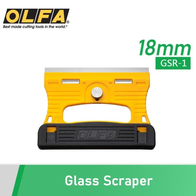 

Olfa GSR-1/3B Glass Scraper Kaca Scaper Pembersih Noda isi 3 Blade