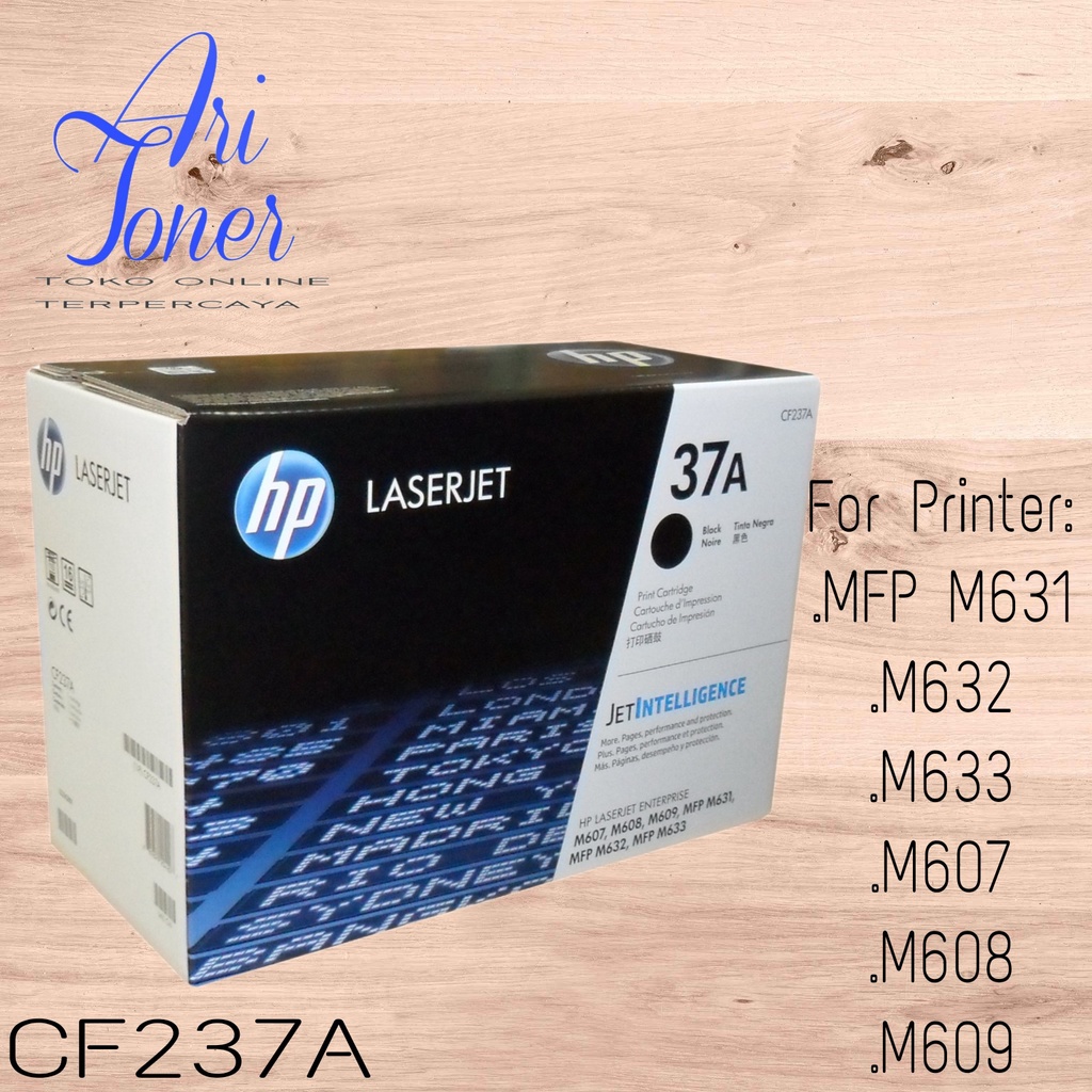 Toner Catridge HP LaserJet 37A Original