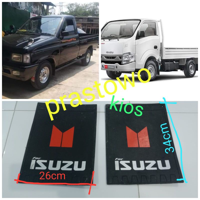 kepet lumpur roda mudguard Isuzu panther traga elf pickup box