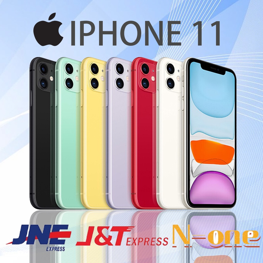 APPLE IPHONE 11 128GB/64GB GOOD CONDITIONS FULLSET MULUS SECOND LIKE NEW - GARANSI 3 BULAN