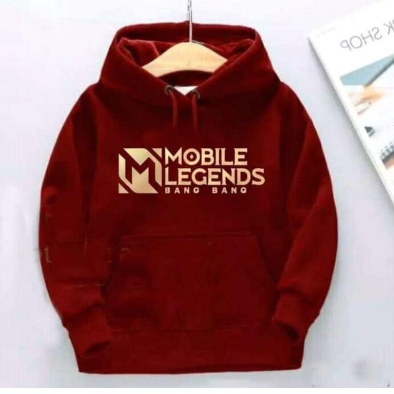 jaket sweater hoodie anak laki laki Mobil Legend usia 9-12th TERBARU