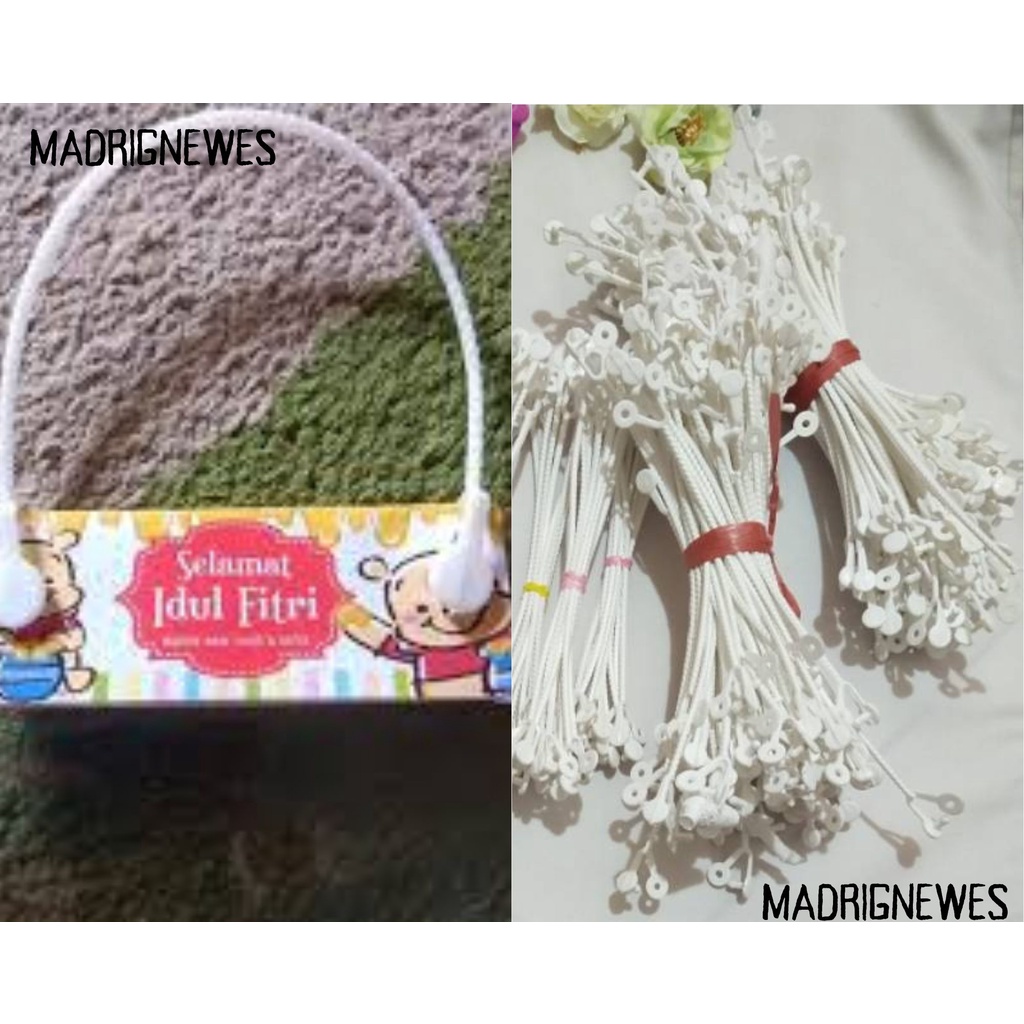 SALE ✔️ Tali Plintir Tali pelintir 100pcs+- Tali Snack / Tali Sandal / Tali Souvenir / TALI PLINTIR 