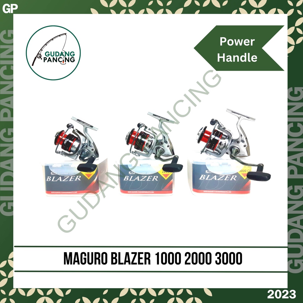 Reel Pancing Maguro Blazer 1000 2000 3000CB - Power handle