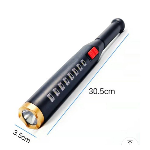 # HJ # Senter Lampu FlashLight Baseball / Senter Tongkat Jarak Jauh Multifungsi Anti Air Waterproof