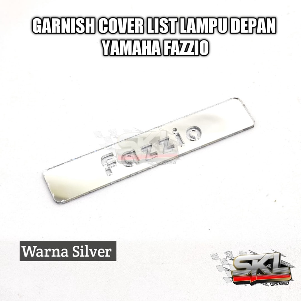 Garnis Cover Lampu Depan Fazio Yamaha Fazzio Front Lamp List Garnish