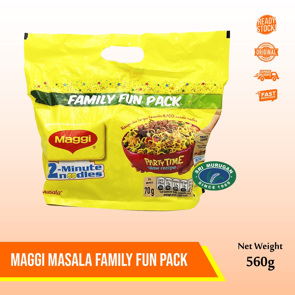 MAGGI MASALA FAMILY FUN PACK 560GM
