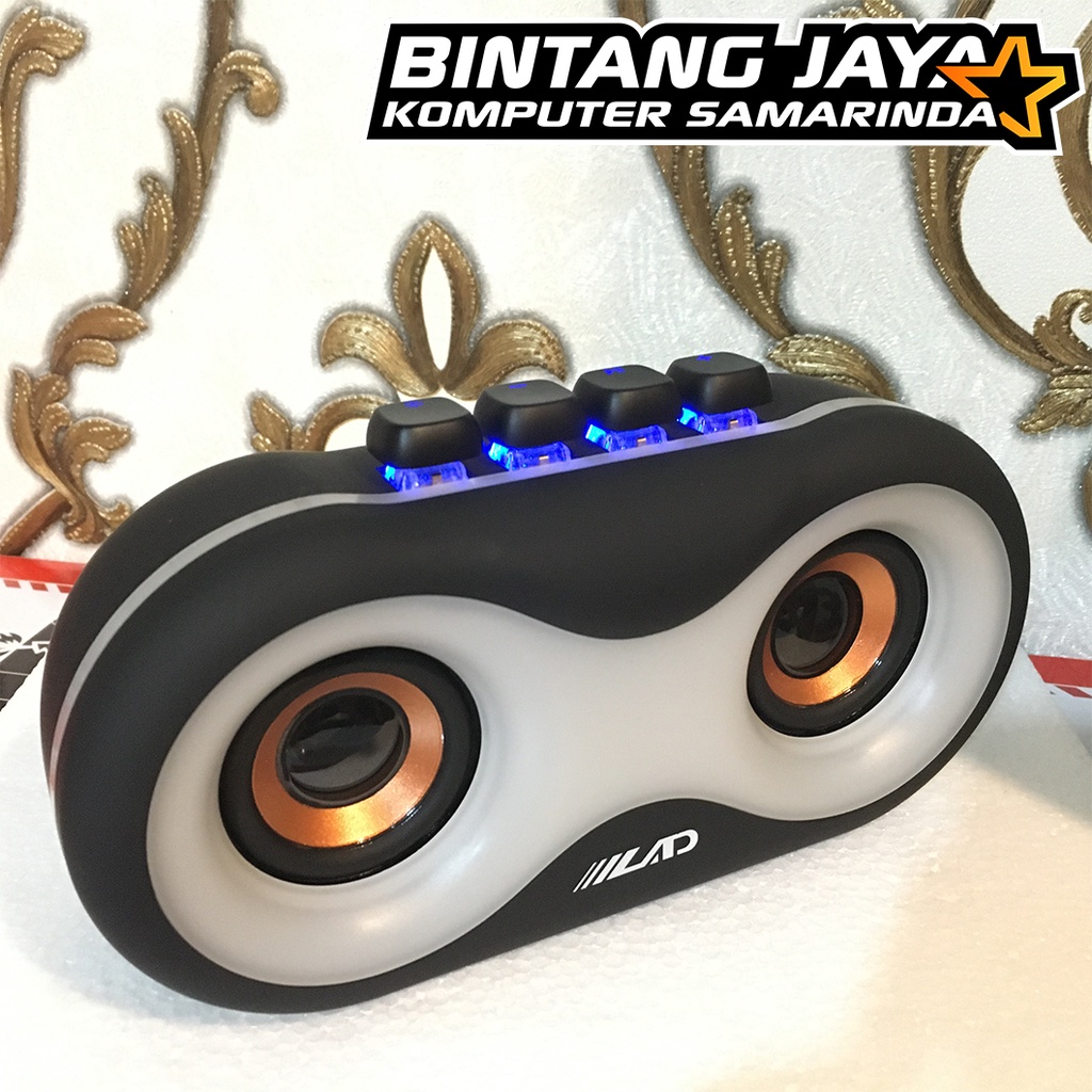 Speaker Portable Multimedia RGB LAD LD-18 Vincent