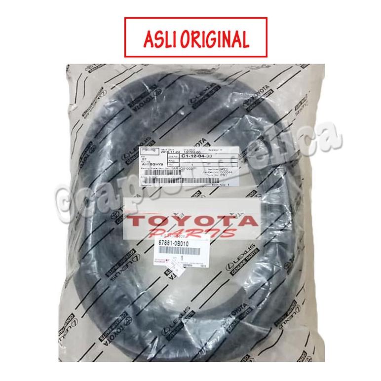 ORI Lis List Karet Peredam Bulat Balon Body Pintu BELAKANG KIJANG KAPSUL EFI KRISTA LGX SGX 7k TOYOT