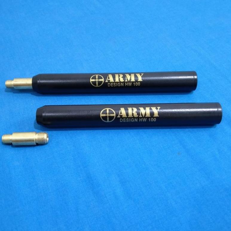 4.4 Promo >> peredam gejluk army hw 100 plus nepel sambungan kuningan