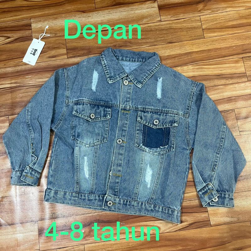 jaket jeans anak. jaket levis anak