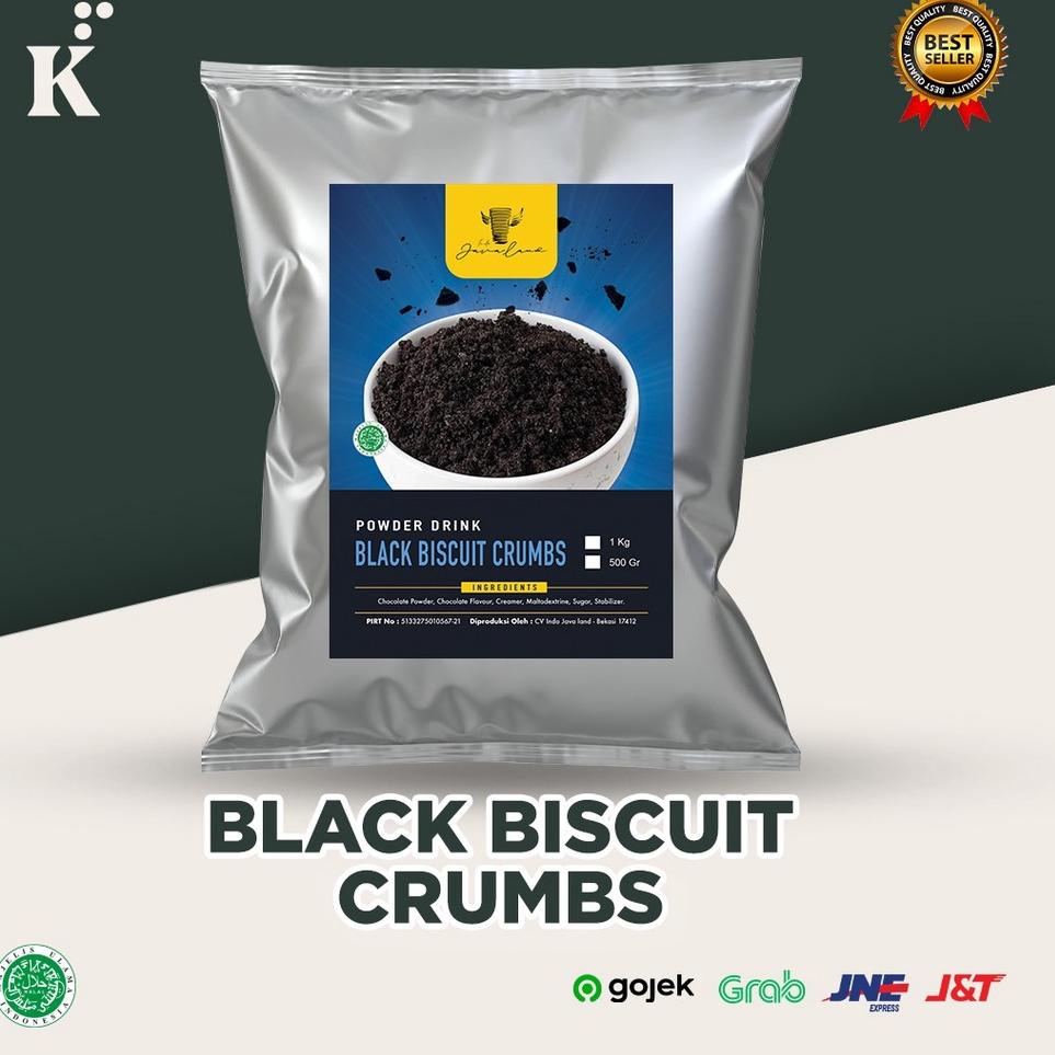 

New StockV1h1G Topping Black Biscuit Crumbs 1 Kg Javaland