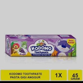 KODOMO PASTA GIGI GEL GRATIS MAINAN ANAK - Ungu