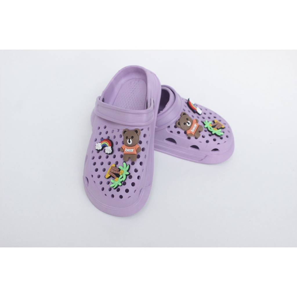 Sandal Baim Anak Perempuan Kekinian| YUTU-5561 bahan karet lentur dan ringan