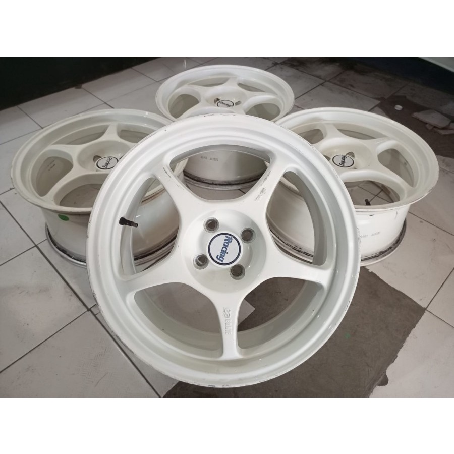 VELG MOBIL BEKAS ENKEI R17X8 BAUT 4X100 ET35