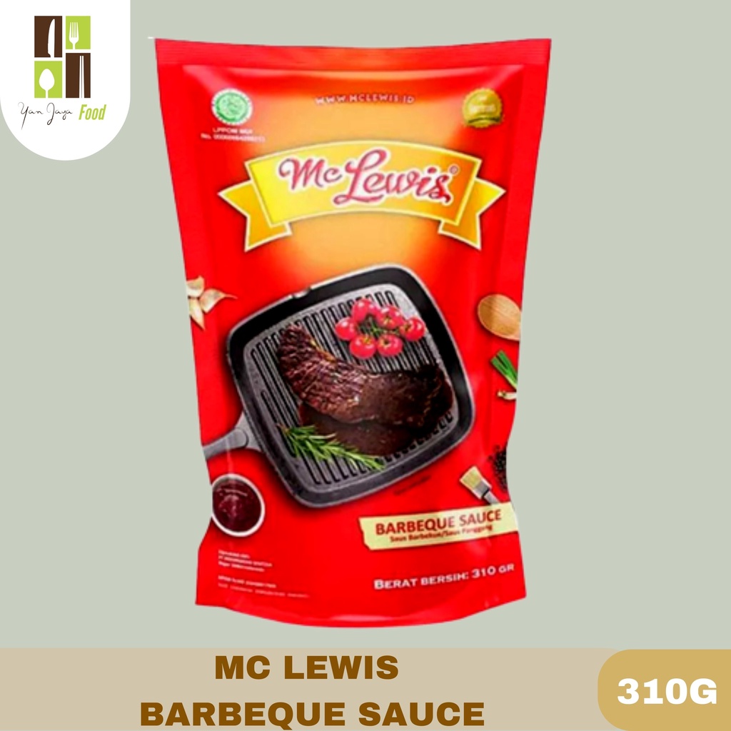 MC Lewis Saus Spaghetti/Saus Lada Hitam/Black Paper/Barbeque 310g