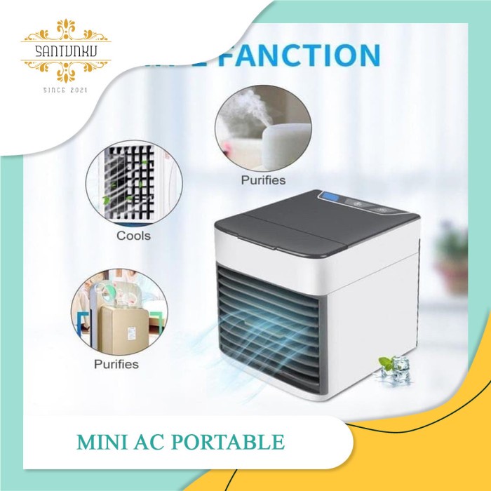 AC Mini AC MINI PENDINGIN PORTABLE PRAKTIS HEMAT ENERGI [SANTUNKU](W1C0) IMPORT Mini AC Pendingin Ru