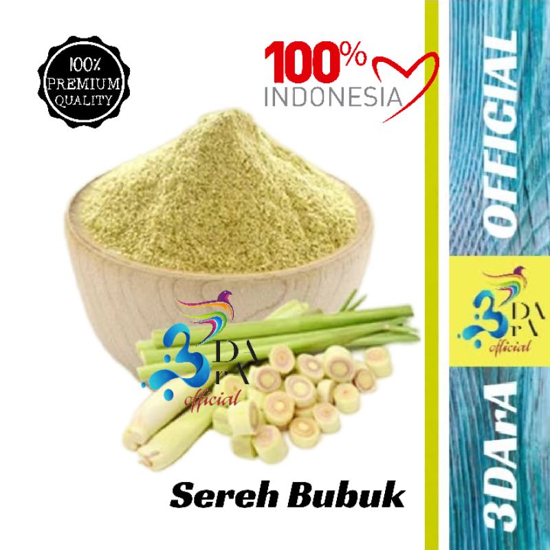 

Bubuk Sereh 100gr - Bubuk Serei - Bubuk Sere Murni Kualitas Premium