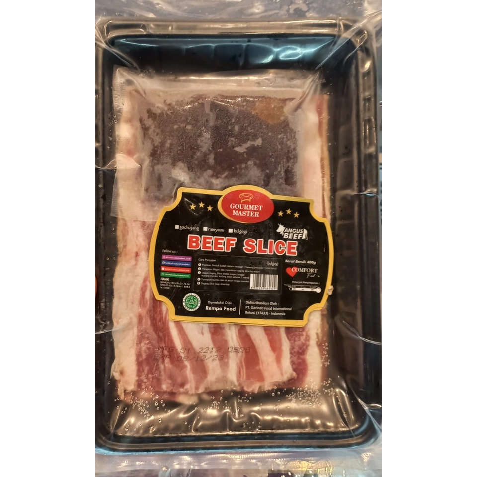 

goumet master shortplate slice bulgogi 300gr