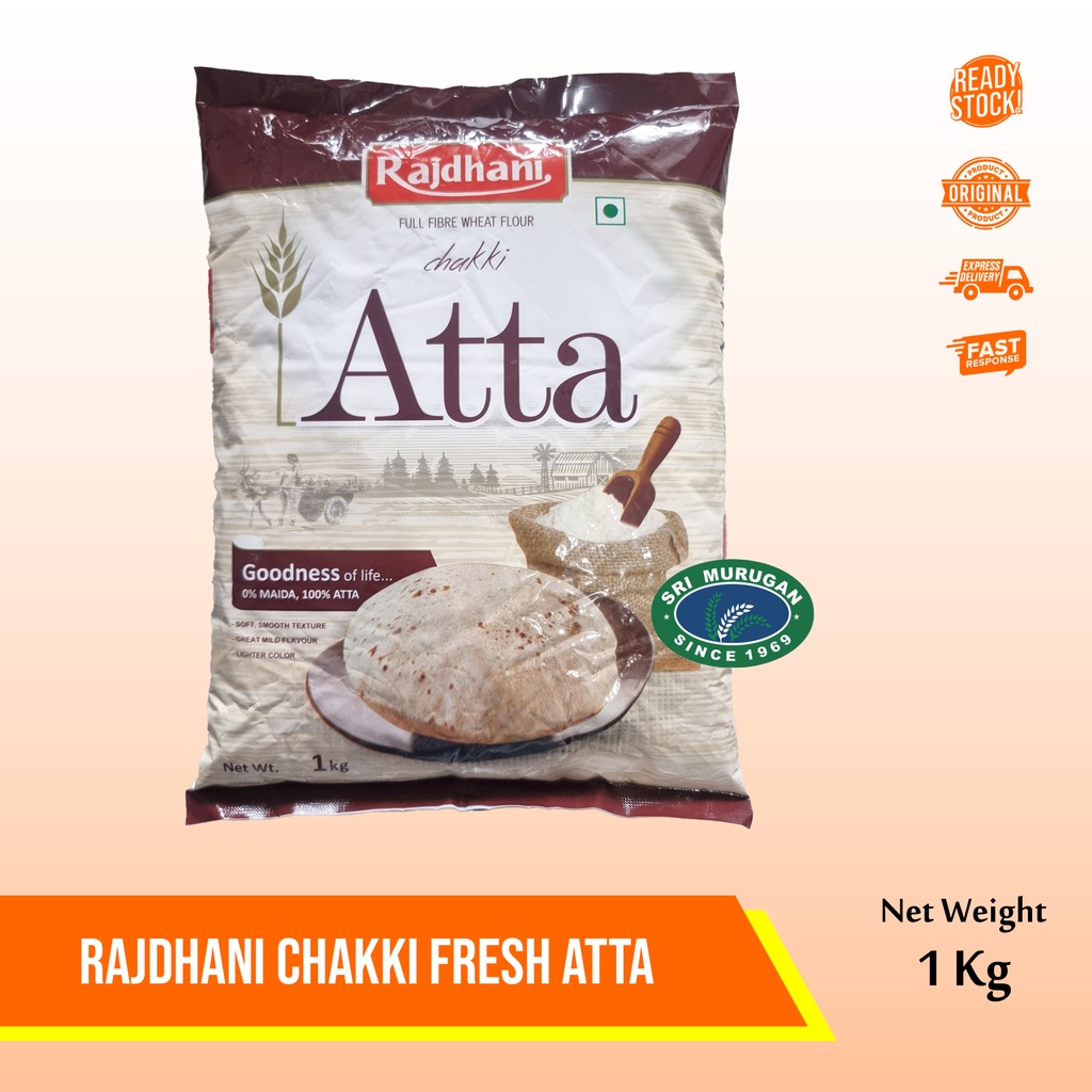 

RAJDHANI CHAKKI ATTA 1 KG