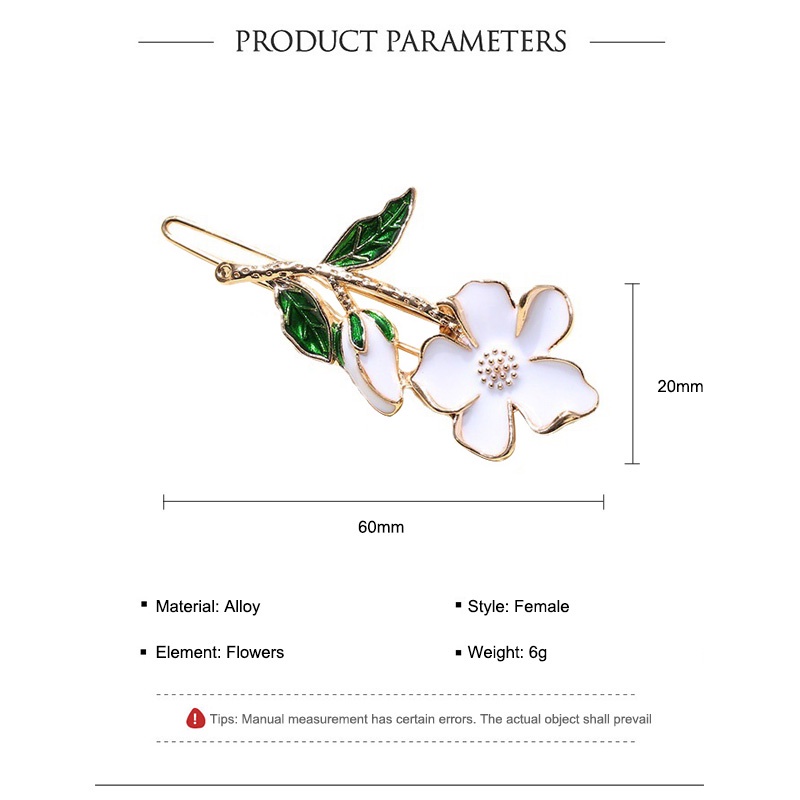 【COD】Retro Vintage Bridal Wedding Gift Hairpin Wanita Cantik Pin Rambut  Cream Hair Clip Kecil