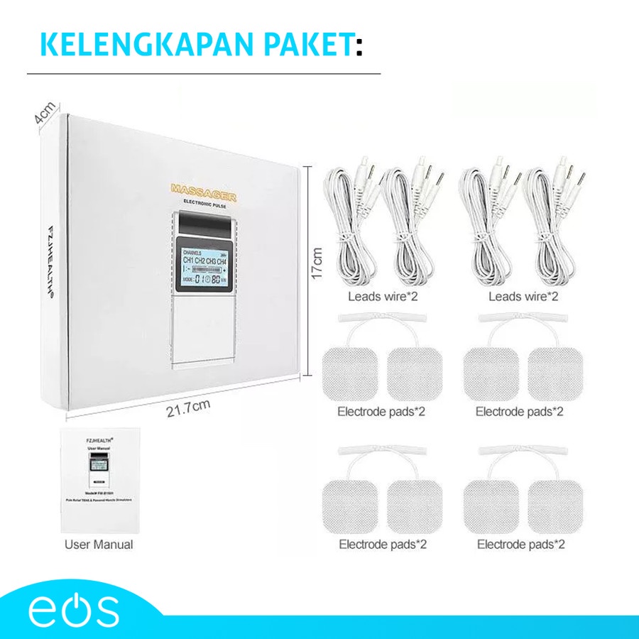 Low frequency teraphy Melancarkan darah, otot kaku, menstimulasi syaraf