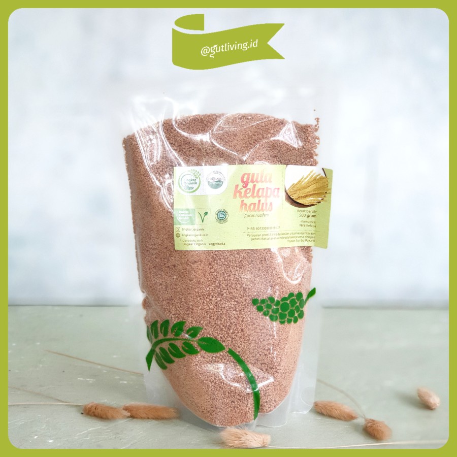 

Gula Kelapa Halus Alami Coconut Sugar Lingkar Organik