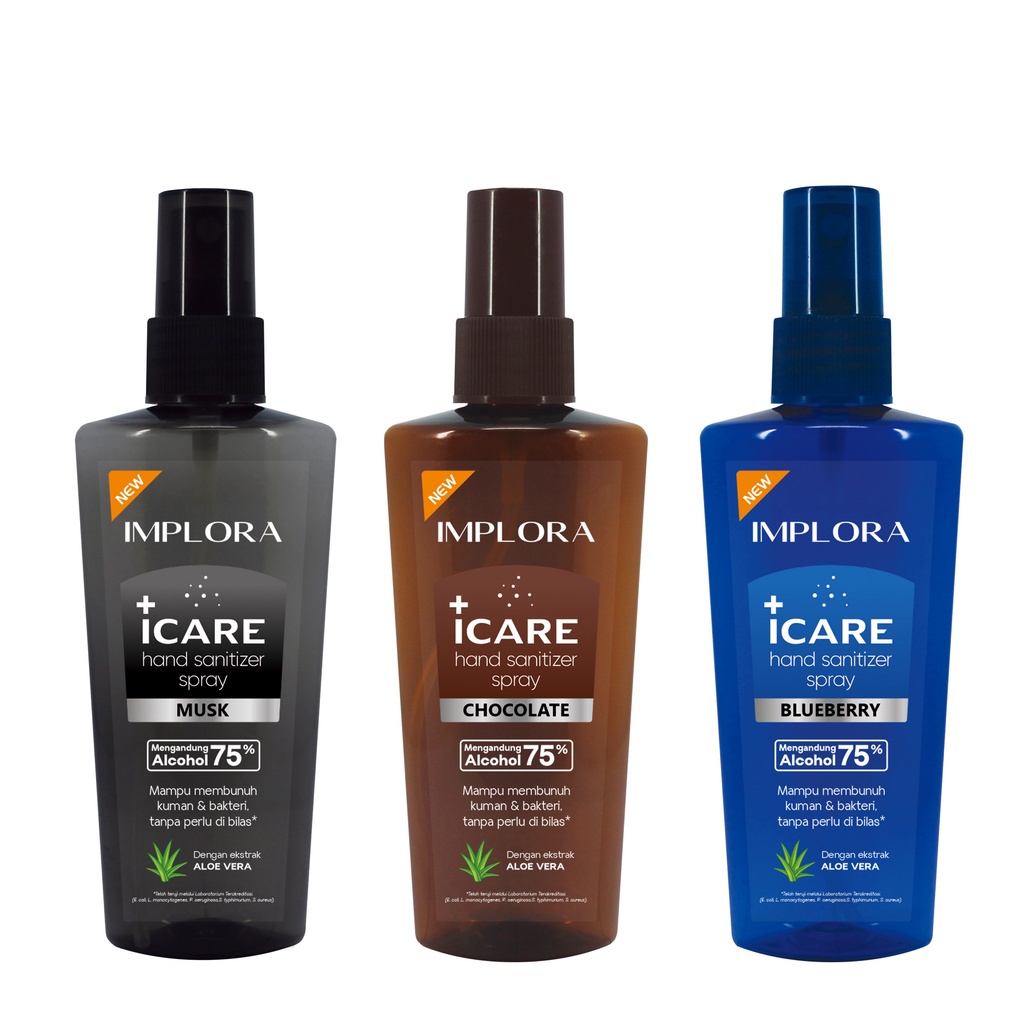 Implora iCare New Hand Sanitizer Spray