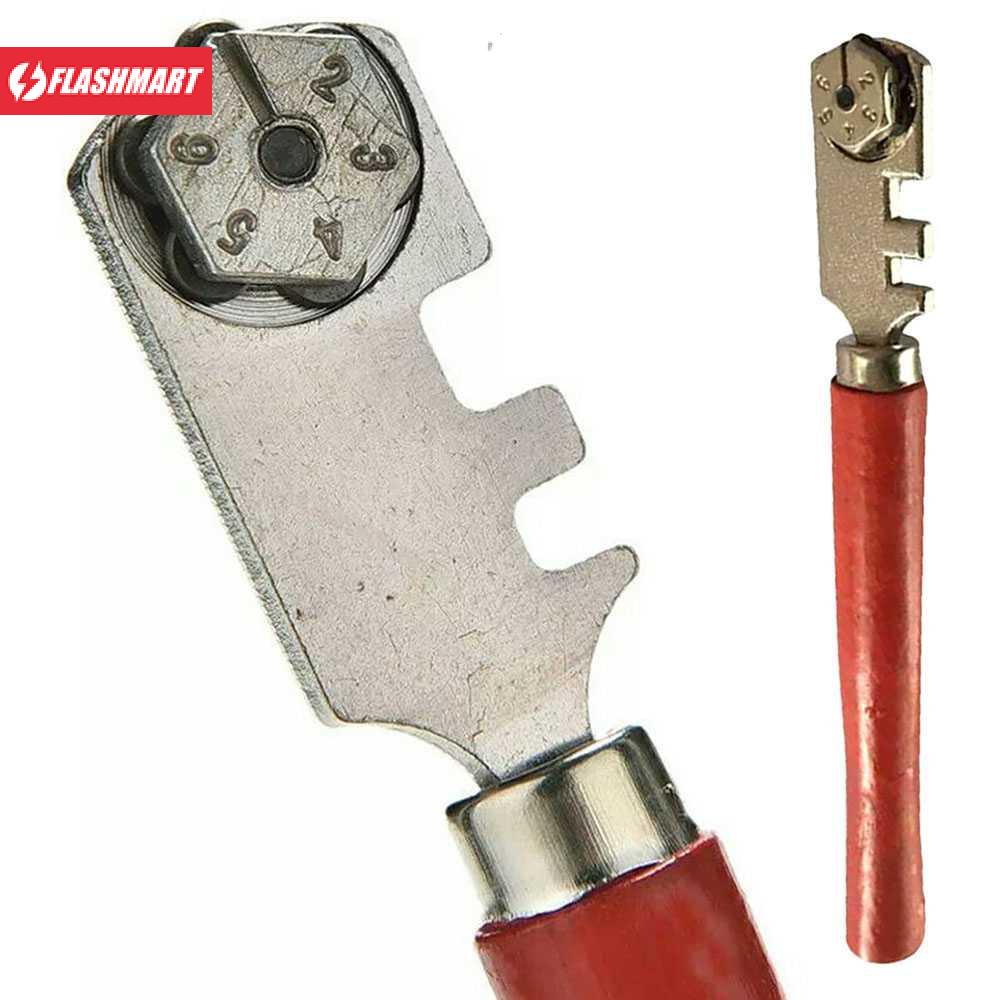 Flashmart Pemotong Kaca Glass Cutter Diamond Cutting Tool - GJ012