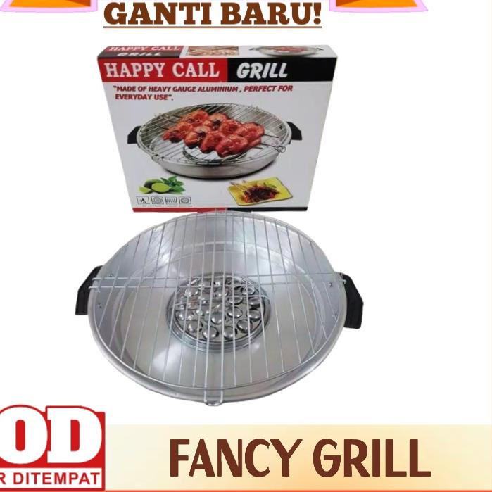 ♩ Fancy Grill Alat Panggang Tanpa Arang Panggangan Sosis Pemanggang Sate Pemanggang Kompor ●