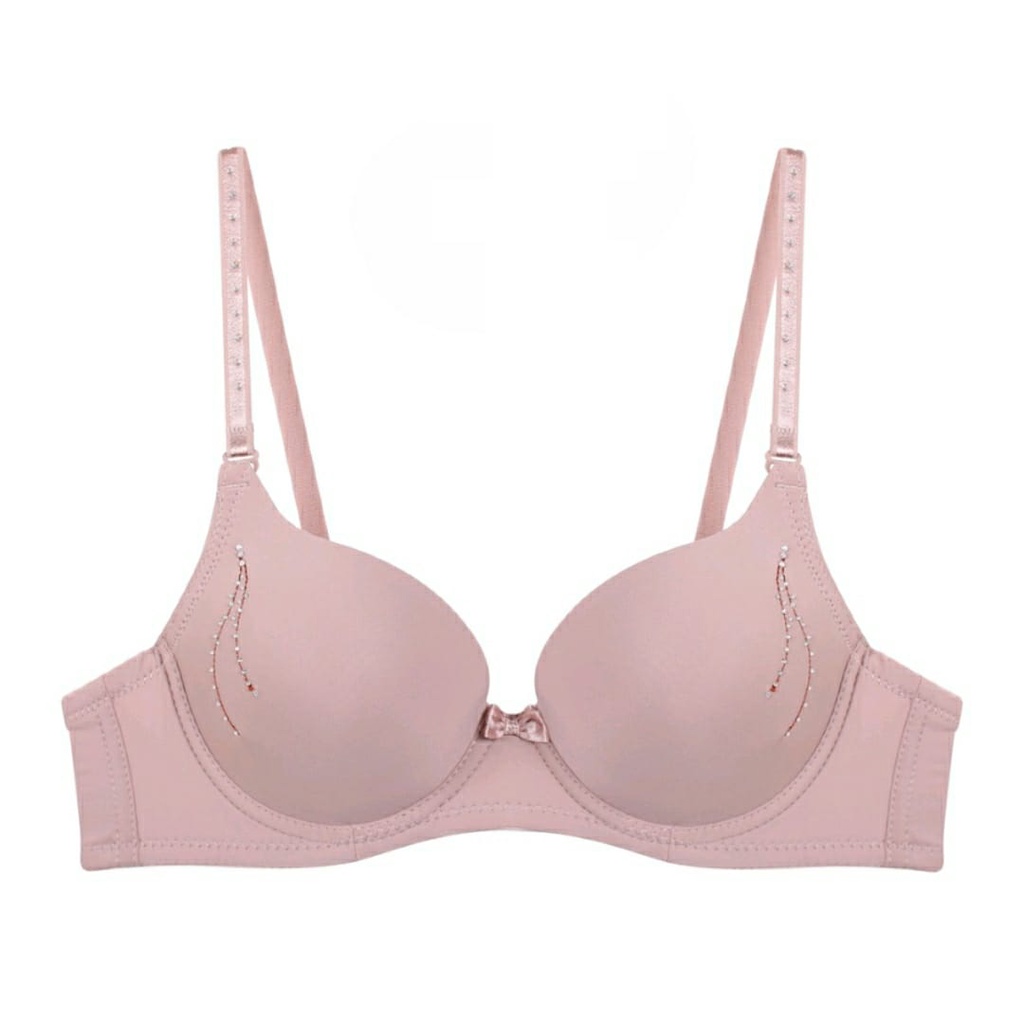 BRA SCALEN 281 | SIZE 32B - 38B | T-shirt Bra Kawat | Dalaman Perempuan | Beha Tanpa Kawat | BH Wani