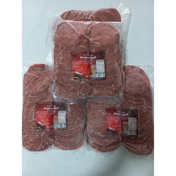 

Smoked Beef Kanzler Daging sapi asap kanzler 1000g