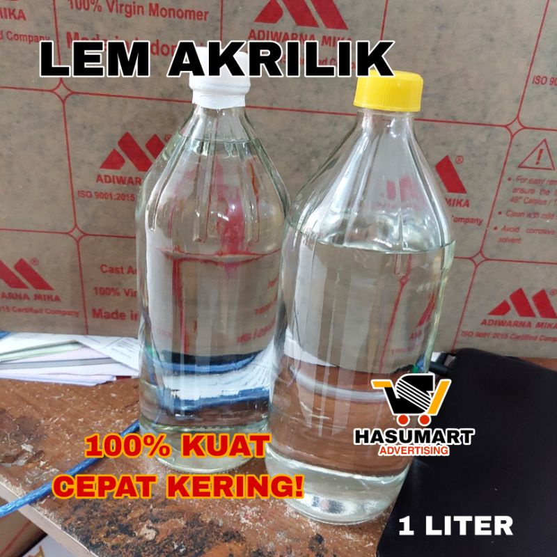 

Lem Akrilik 1L / Lem Super Acrylic (KHUSUS MEDAN)