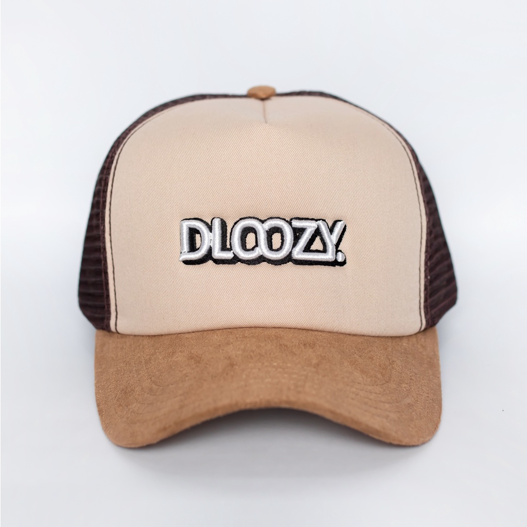 Dloozy Topi Pria Distro Original Trucker Hat Topi Jaring Dlz22