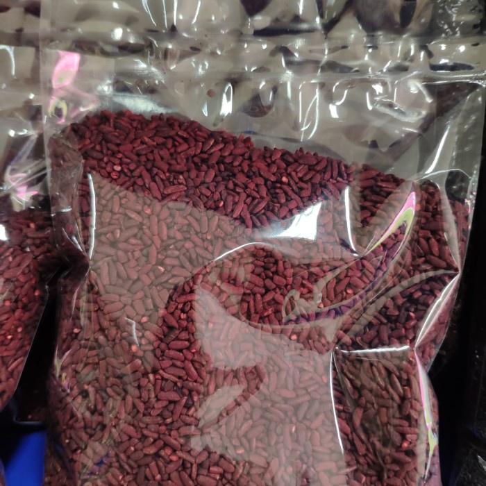

MURAH ANGKAK MERAH KERING/RED YEAST RICE 500 GRAM