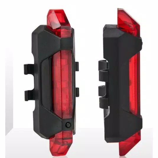 Lampu Sepeda  Merah bisa di cas / Lampu Belakang Sepeda Lampu STOP