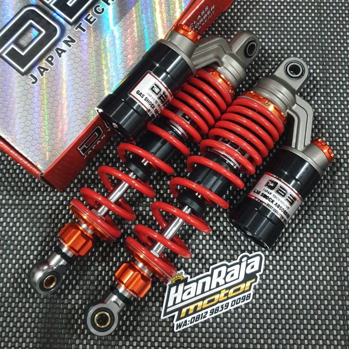 Shockbreaker DBS GP Series 320mm RX KING W175 SUPRA TIGER Black/Red