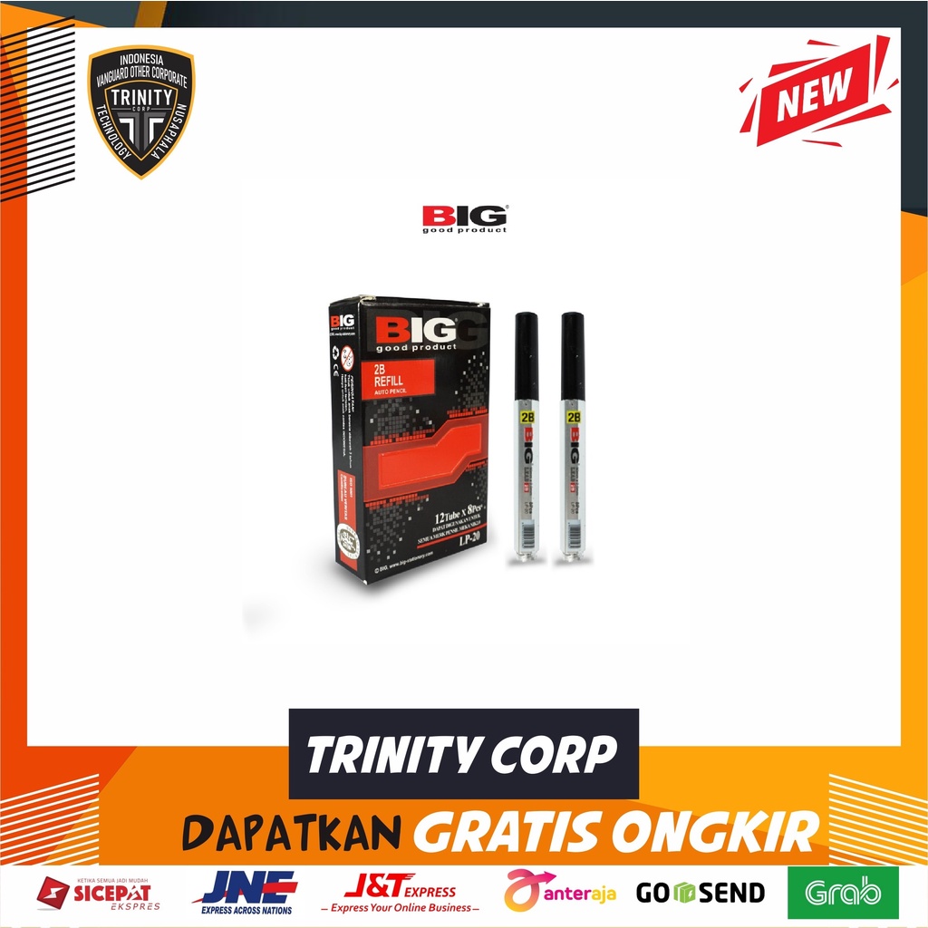 

Isi pensil mekanik 2.0 LP - 2.0 Per pack