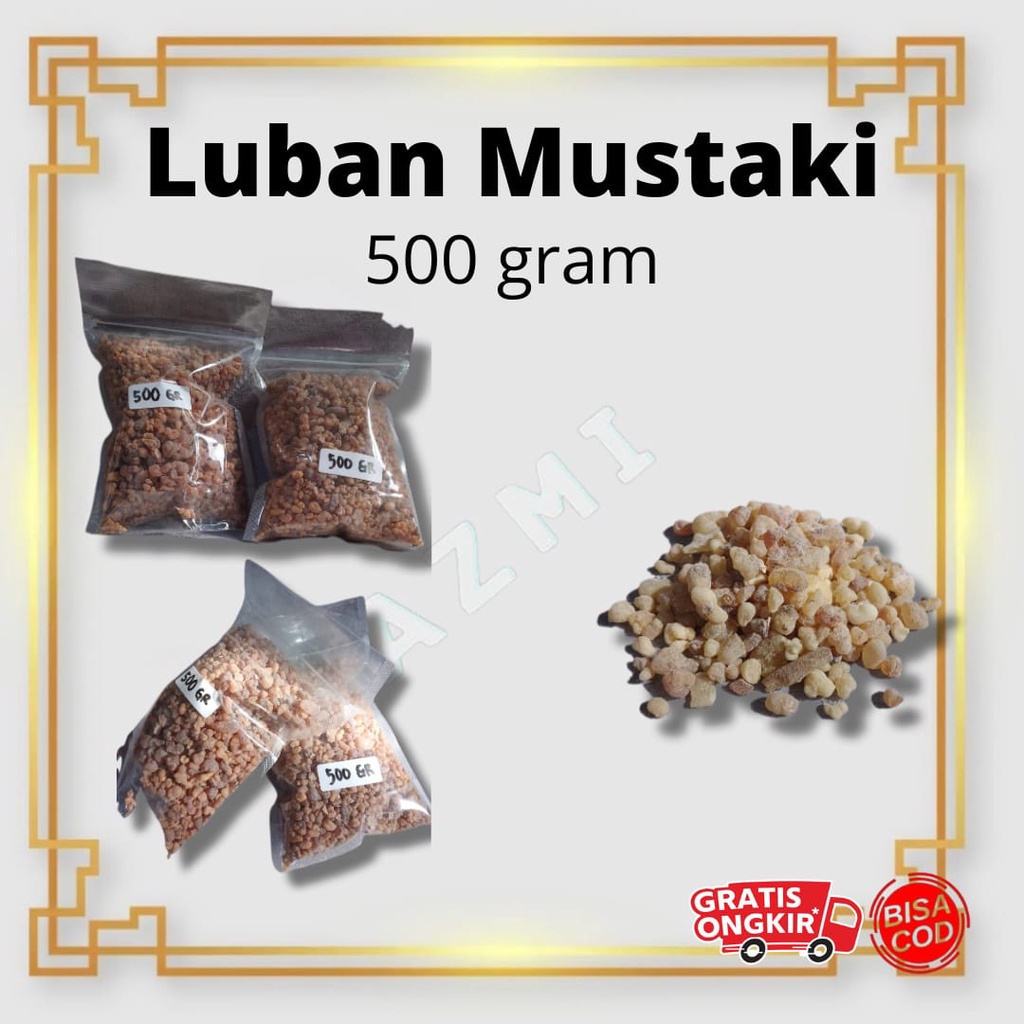 Luban Dakar Mustaki / Kemenyan Arab / Luban Arab Menyan Kemenyan 500gr