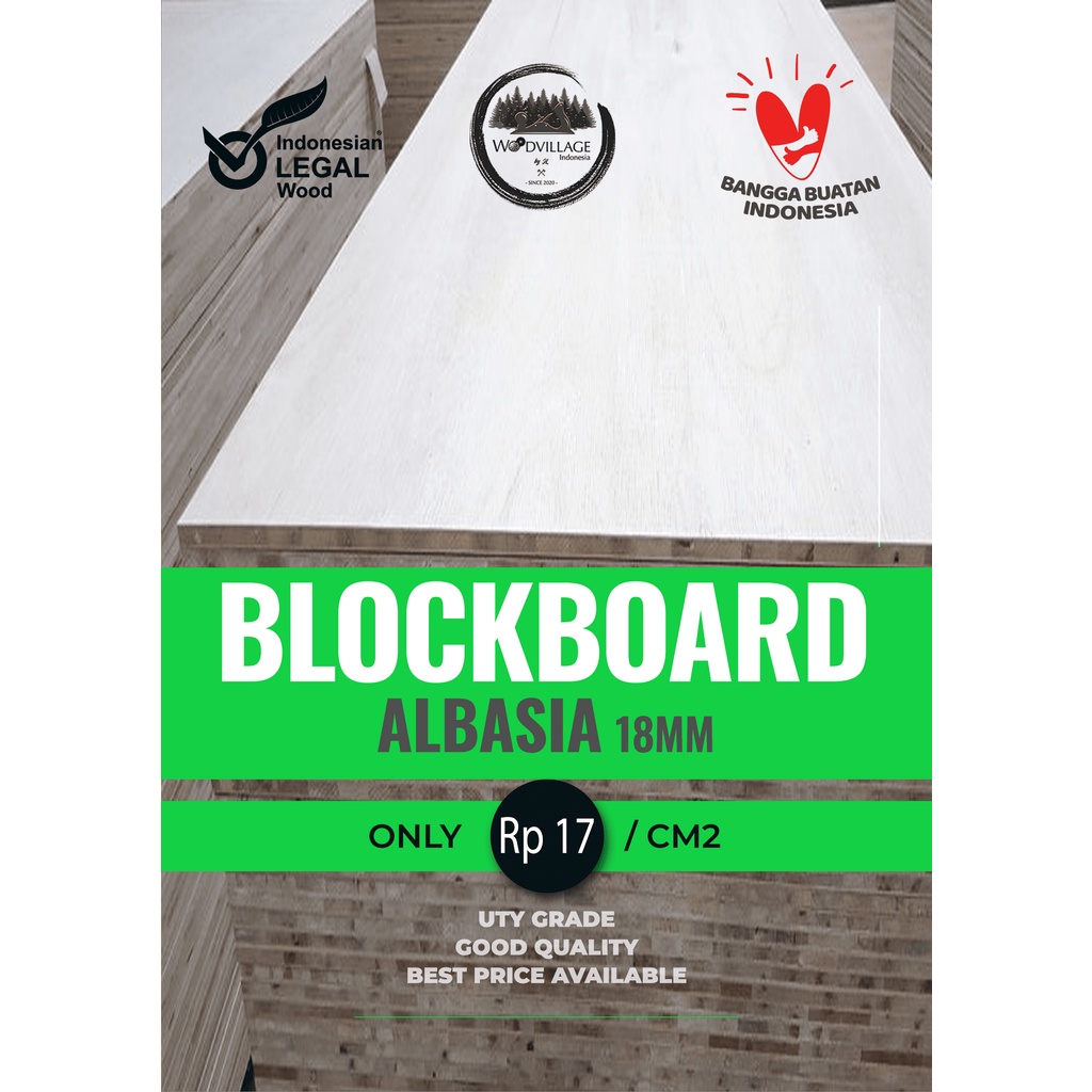 CUSTOM BLOCKBOARD / BLOCK BOARD / TRIPLEK / MULTIPLEK / PLYWOOD 18MM