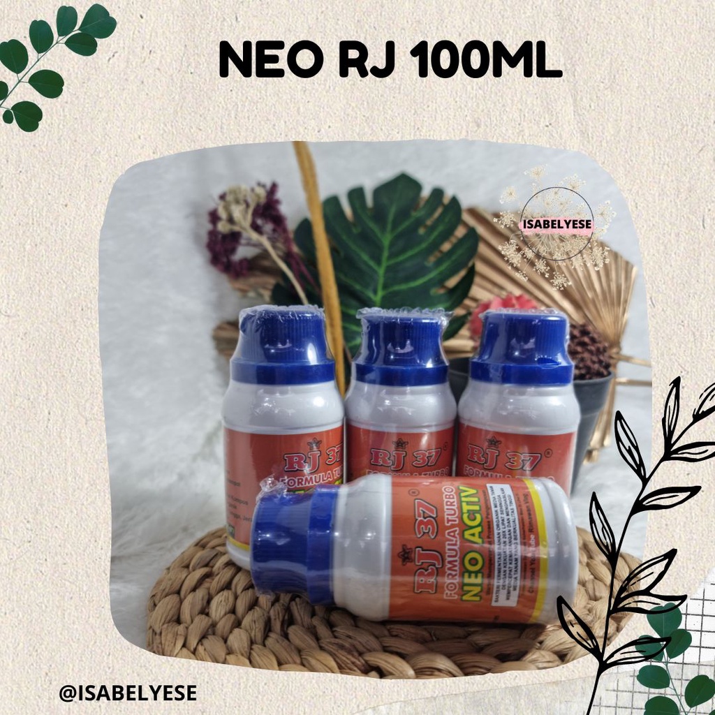 ✔❤ Formula Turbo RJ 37 Neo Activ ||  NEO ACTIV, tanaman tumbuh lebih sehat  || Pupuk RJ 37