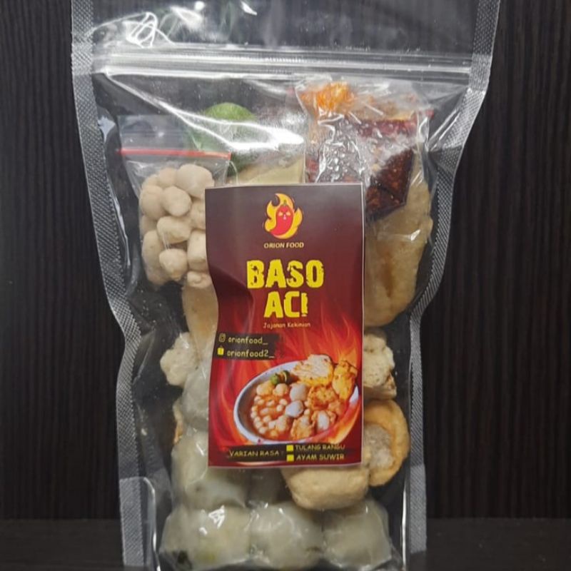 Jual Baso Aci Tulang Rangu Sambal Chili Oil Shopee Indonesia